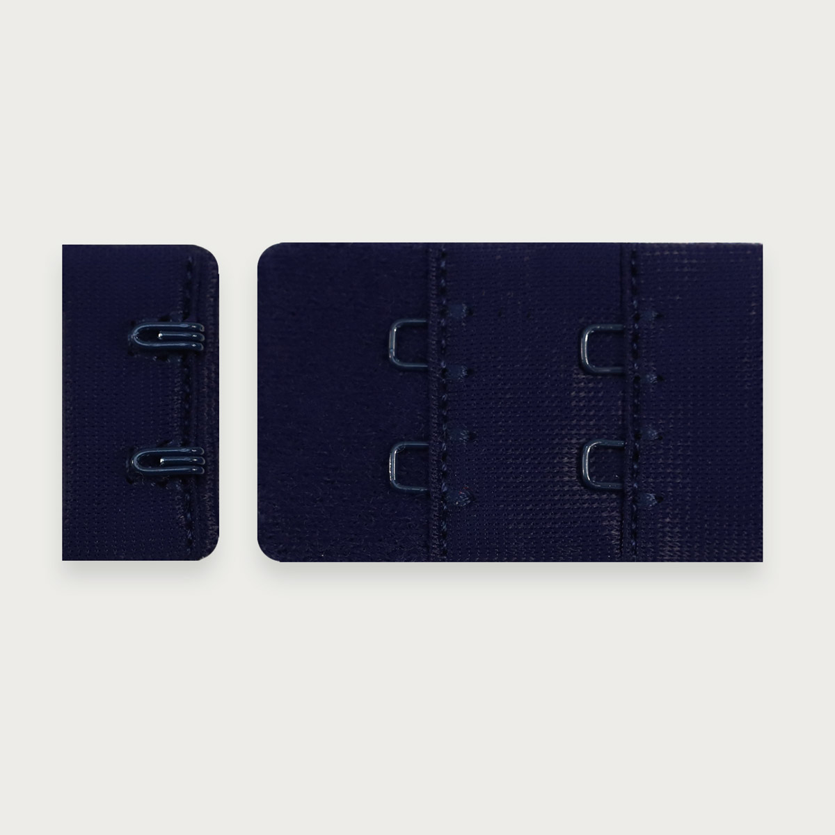 Застежка Arta-F, 2686, для бюстгальтера с крючками 2*2, 44*28 мм (061 тёмно-синий), 25 шт