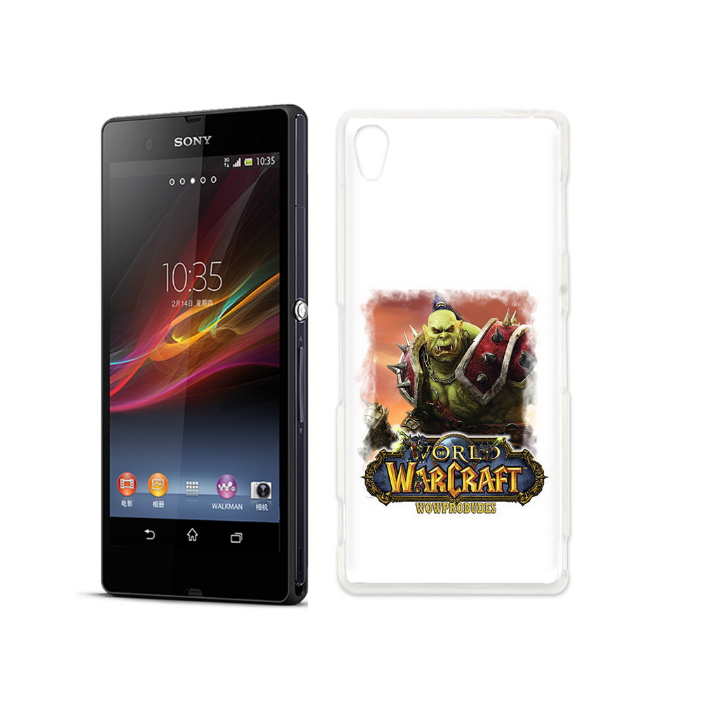 

Чехол MyPads Tocco для Sony Xperia Z Варкрафт, Прозрачный, Tocco