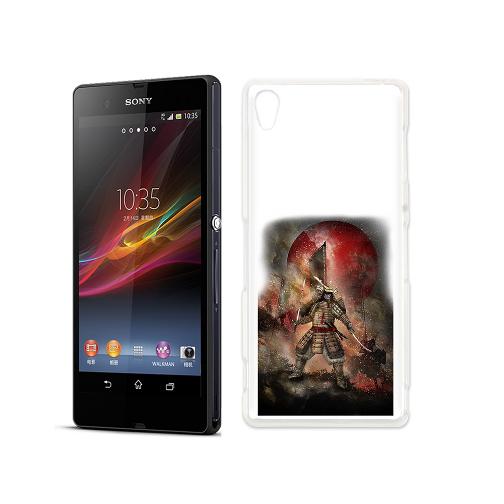 

Чехол MyPads Tocco для Sony Xperia Z китайскийвоин, Прозрачный, Tocco