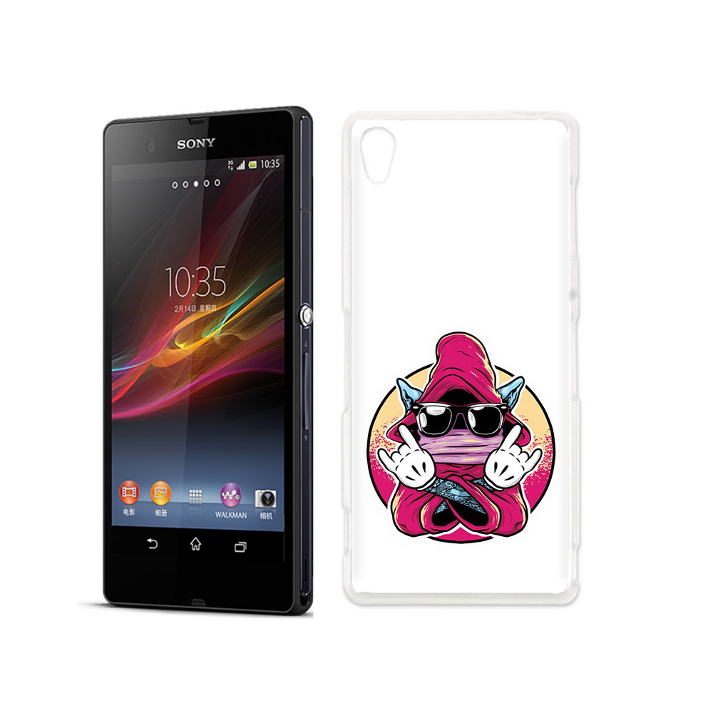 

Чехол MyPads Tocco для Sony Xperia Z йоу, Прозрачный, Tocco