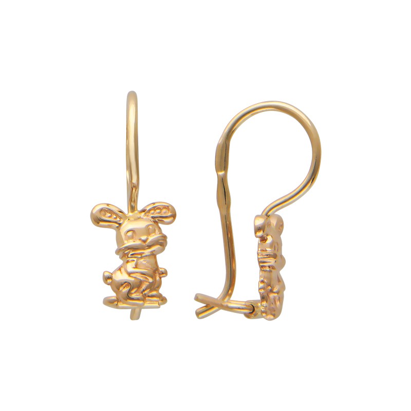 

Серьги из красного золота Эстет 01С014931, 01С014931
