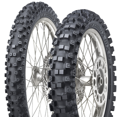 

Мотошины 90/100 R14 Dunlop Geomax MX53 49M TT Rear