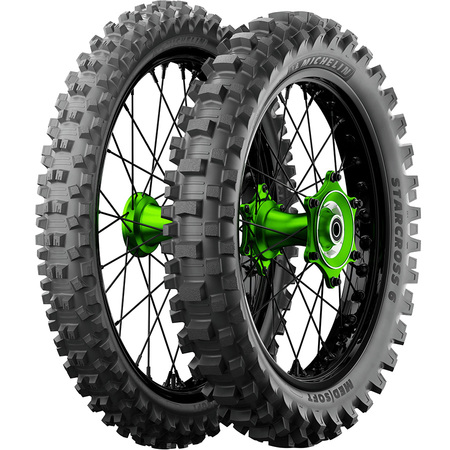 Мотошины 100/90 R19 Michelin STARCROSS 6 MEDIUM SOFT 57M TT Задняя (Rear) NHS