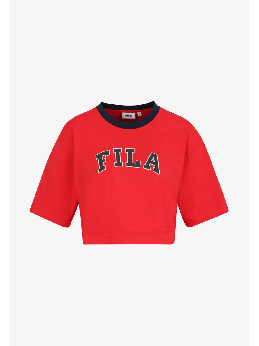 

Футболка женская FILA 1FI21D060-G11 красная 36, Красный, 1FI21D060-G11