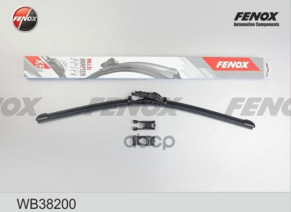 

Щетка Стеклоочистителя 380 Мм Бескаркасная 1 Шт Fenox X14 Universal Wb38200 FENOX арт. WB3