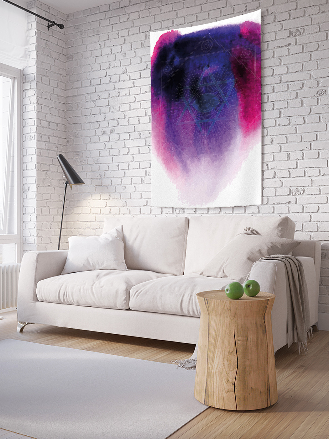 

Вертикальное фотопанно на стену JoyArty Космическая пыль 150x200 см, Космическая пыль