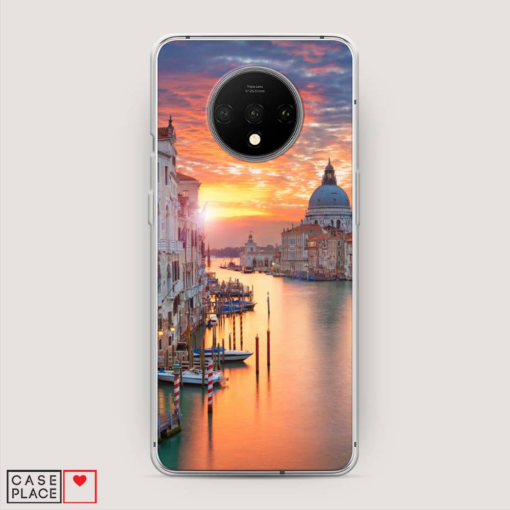 

Чехол на OnePlus 7T "Восход 11", Розовый;оранжевый, 150950-2