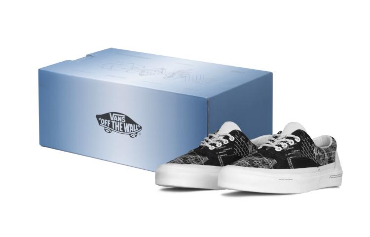 

Кеды унисекс Vans C2H4 x Era черные 40.5 EU, Черный, C2H4 x Era