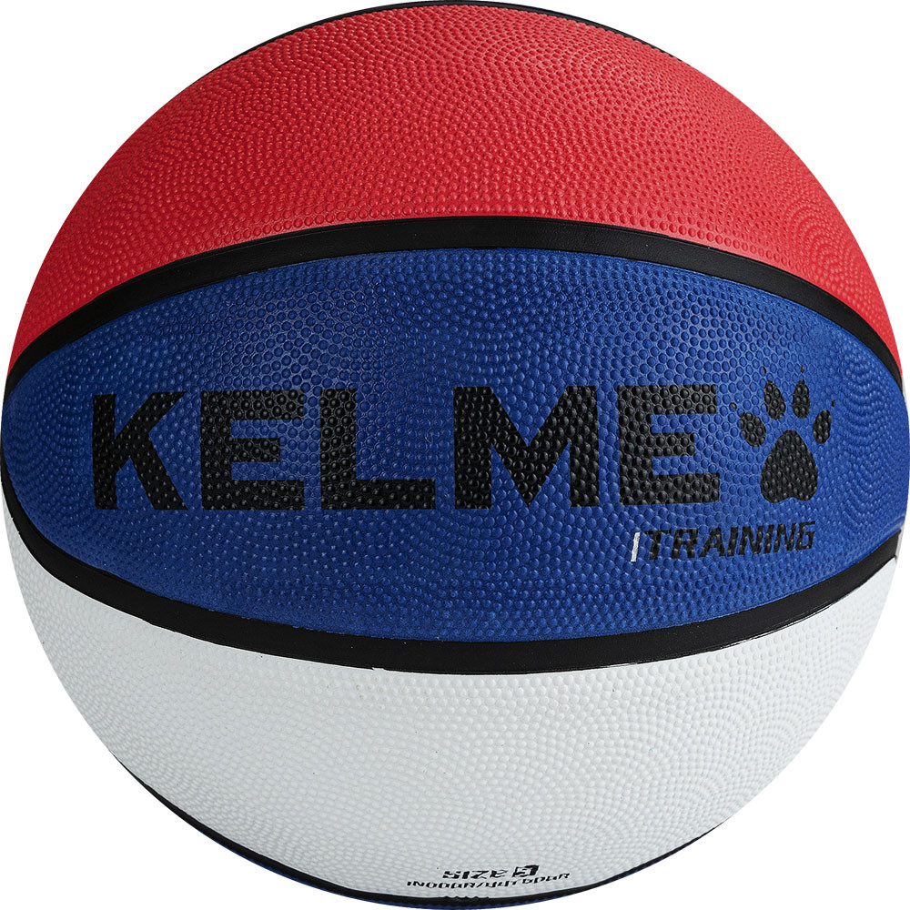 фото Мяч для баскетбола kelme foam rubber ball 8102qu5002-169, white/red/blue, 5