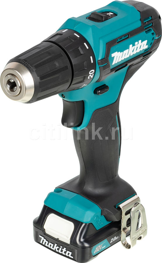 

Дрель-шуруповерт MAKITA DF333DWAE 2Ач, с двумя аккумуляторами