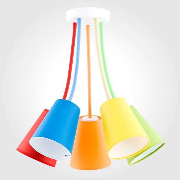 

Люстра потолочная TK Lighting 2107 Wire Colour