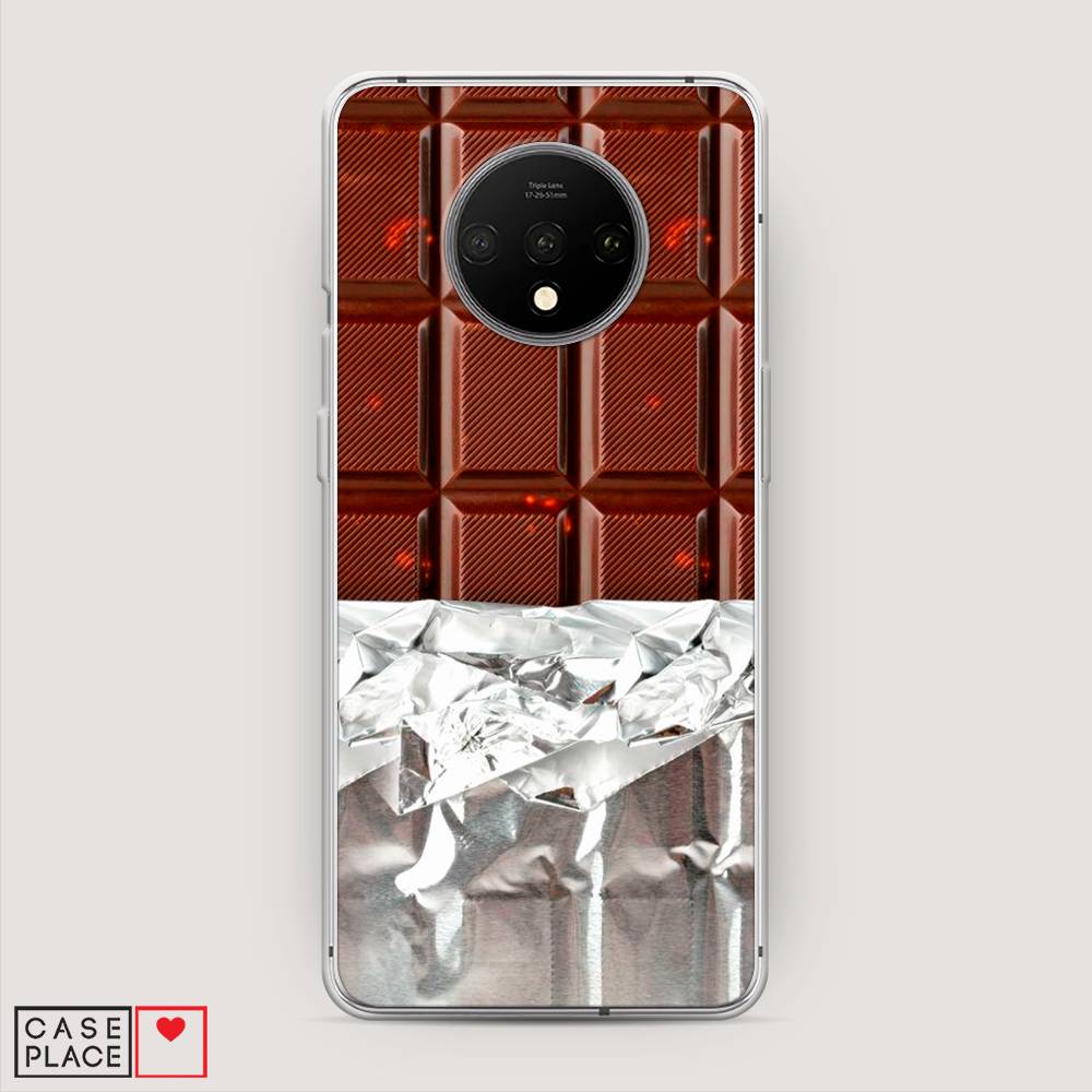 

Чехол на OnePlus 7T "Шоколад в обертке", Коричневый, 150950-6