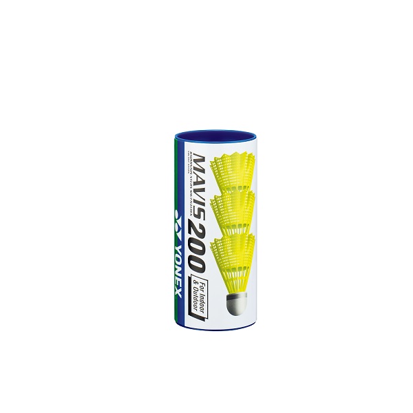 

Воланы для бадминтона Yonex Mavis 200 x3, Yellow, Средний, Mavis 200 x3