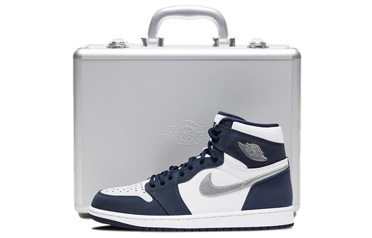 

Кеды унисекс Jordan Air Jordan 1 retro high og midnight navy 2020 синие 40.5 EU, Синий, Air Jordan 1 retro high og midnight navy 2020