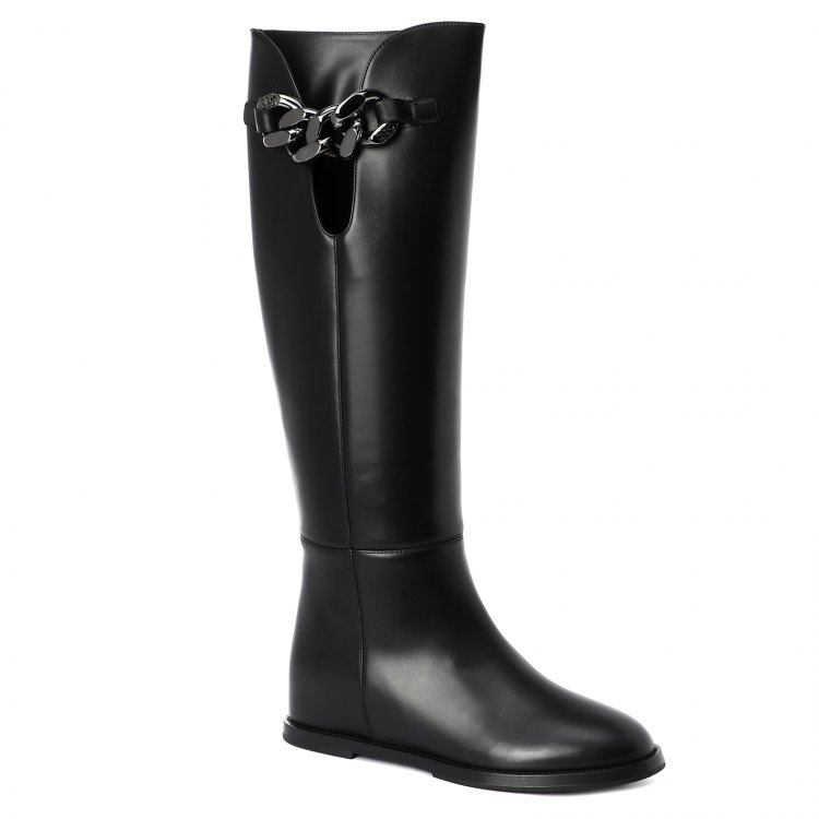 

Сапоги женские Casadei 1S195T0311 черные 37 EU, 1S195T0311