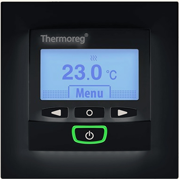 Терморегулятор для теплого пола Thermo Thermoreg TI-950 Design черный