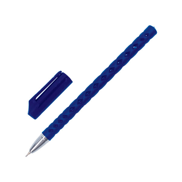 

BRAUBERG Ручка шариковая масляная Orient, СИНЯЯ, корпус синий, узел 0,7мм, линия 0,35мм, 1