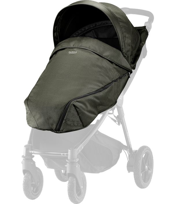 фото Капор и накидка для колясок britax roemer b-agile 4 plus/b-motion 3 plus olive denim