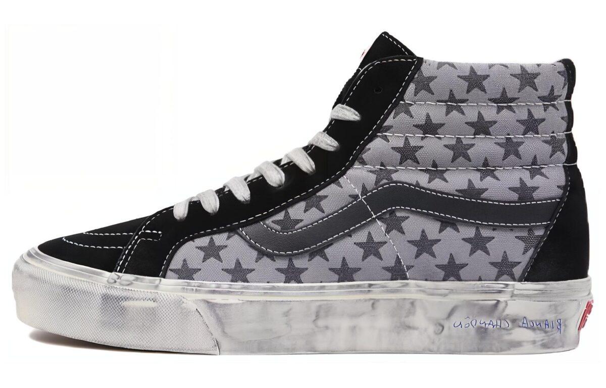 

Кеды унисекс Vans Bianca Chandn x SK8 Vault Reissue VLT LX серые 40 EU, Серый, Bianca Chandn x SK8 Vault Reissue VLT LX