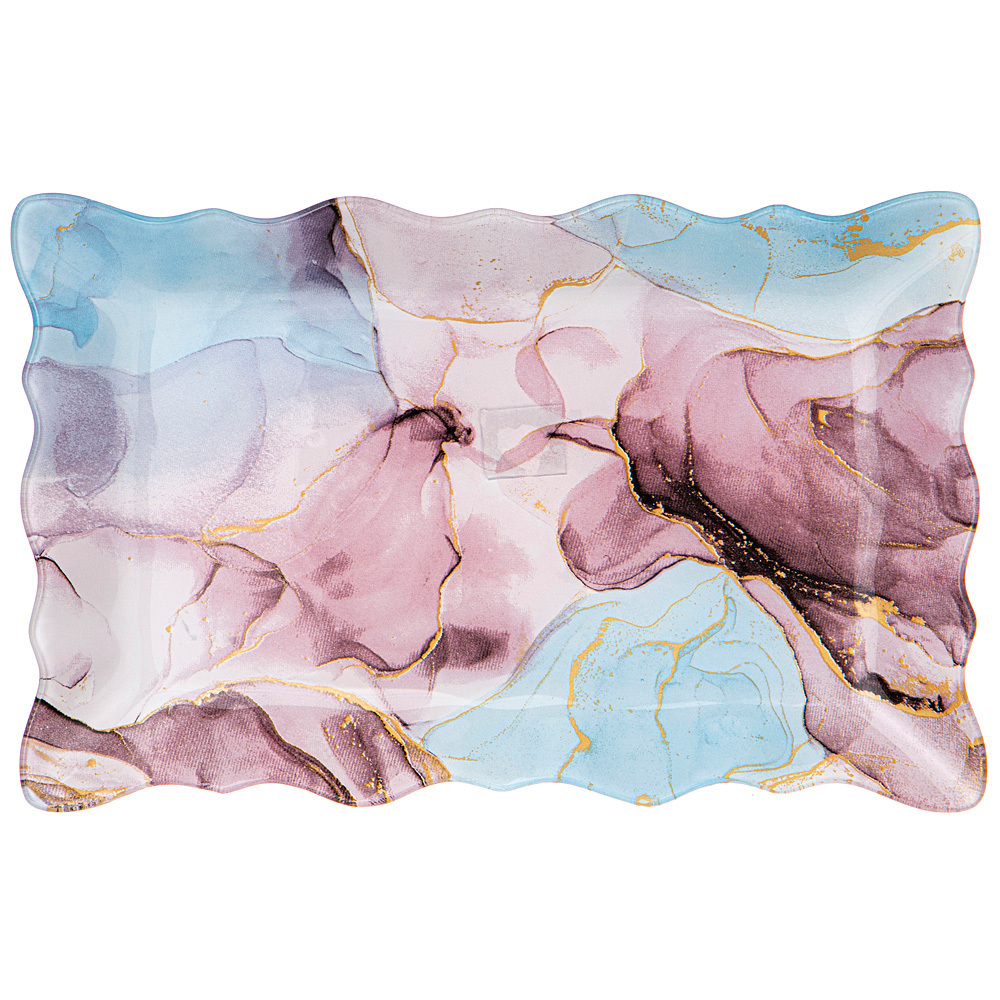 

Набор из 6 штук Блюдо для сервировки Lefard "Marble" 25*16*2 см (198-238_)