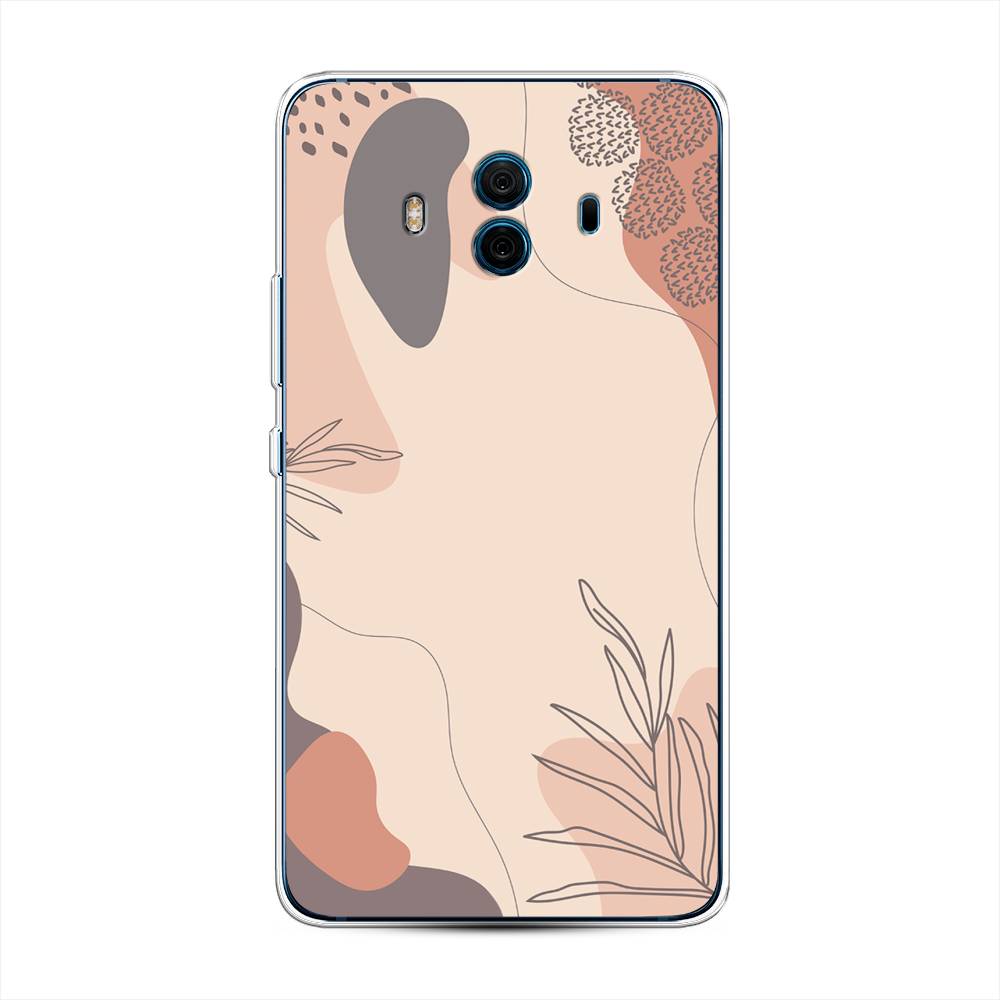 

Чехол на Huawei Mate 10 "Нюдовые тона", Коричневый;серый, 63350-4