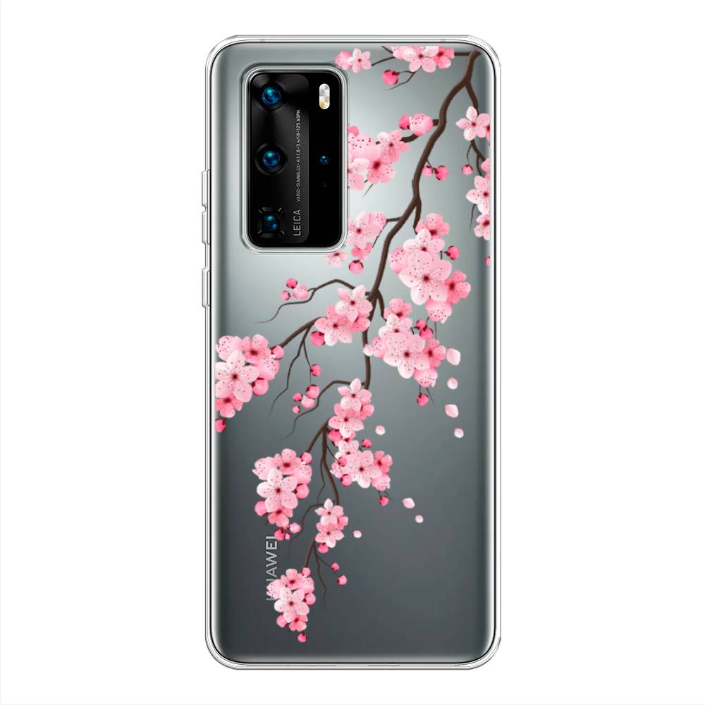 

Чехол Awog на Huawei P40 Pro "Розовая сакура", Розовый;коричневый, 610950-8