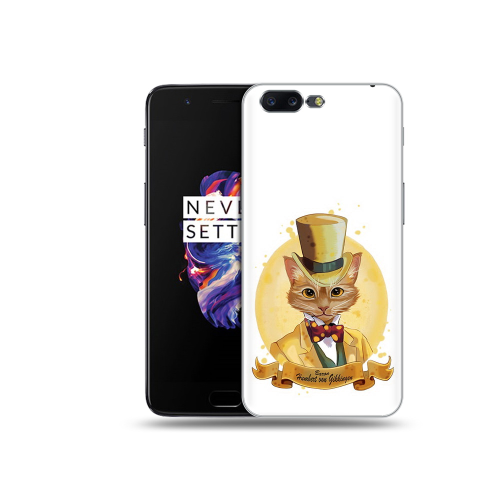 

Чехол MyPads Tocco для OnePlus 5 кот юрист, Прозрачный, Tocco