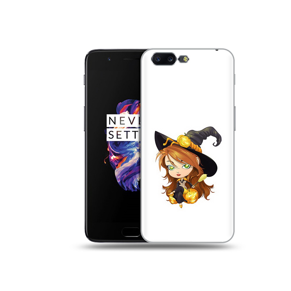 

Чехол MyPads Tocco для OnePlus 5 Ведьмочка, Прозрачный, Tocco