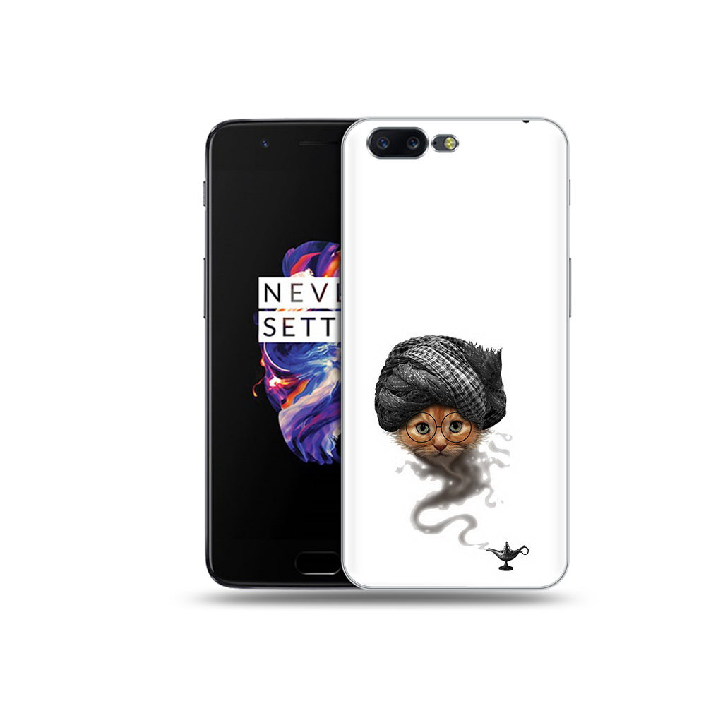 

Чехол MyPads Tocco для OnePlus 5 кот джин, Прозрачный, Tocco