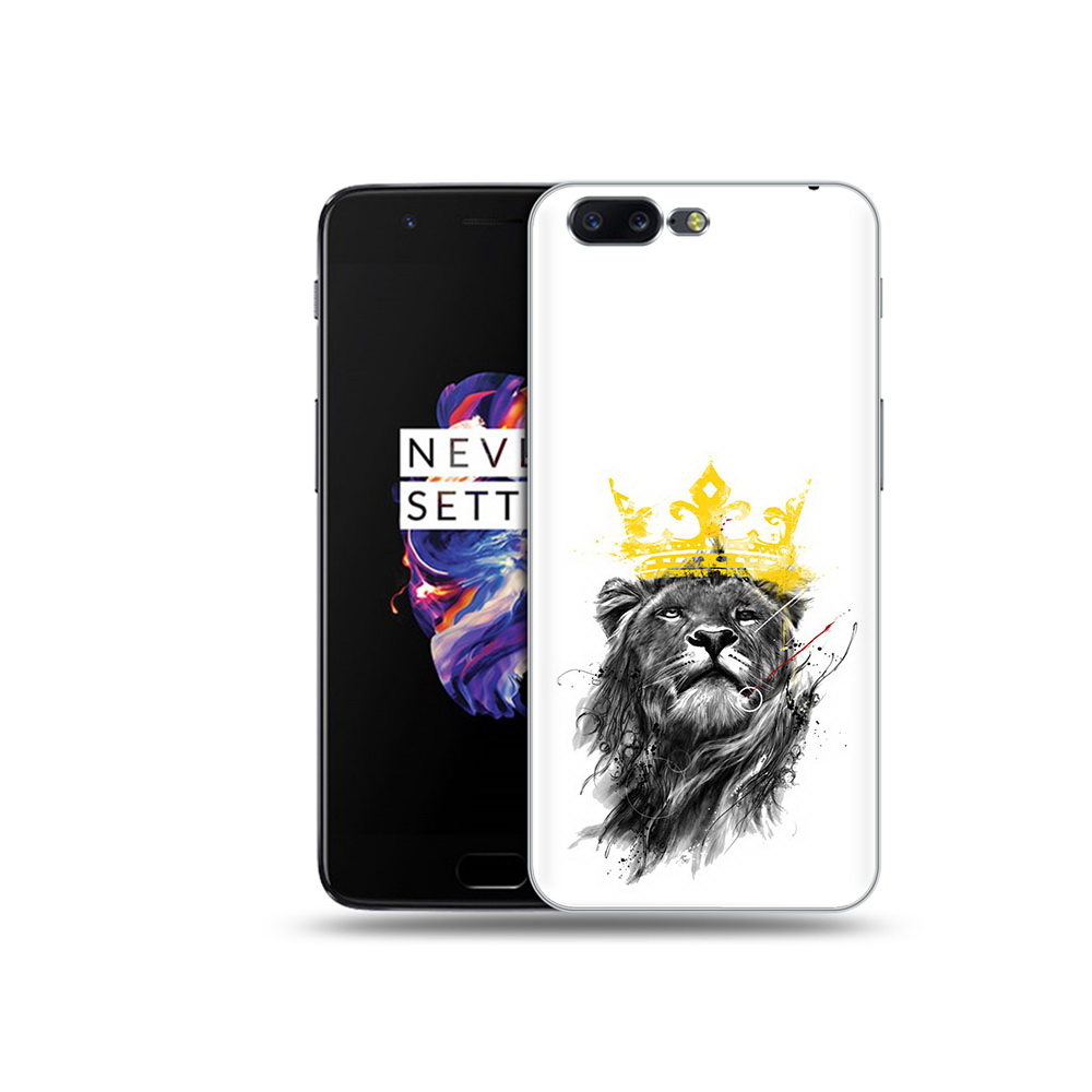 

Чехол MyPads Tocco для OnePlus 5 король-лев, Прозрачный, Tocco