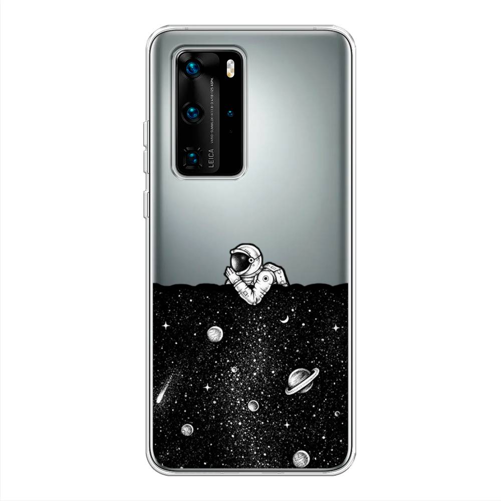 

Чехол Awog на Huawei P40 Pro "Космический сон", Серый, 610950-4