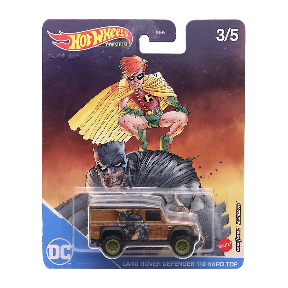 

Машинка Hot Wheels DC LAND ROVER DEFENDER 110 HARD TOP 1:64 HCN95