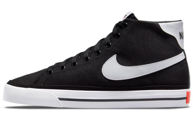 

Кеды унисекс Nike Court Legacy Canvas Mid черные 44 EU, Черный, Court Legacy Canvas Mid