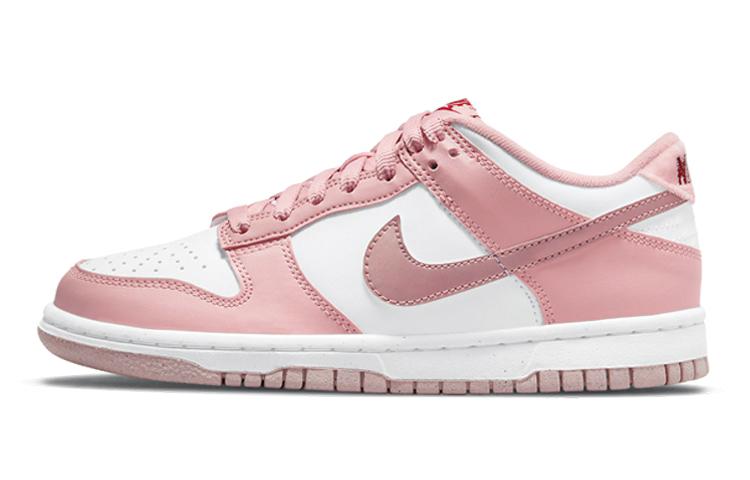 

Кеды унисекс Nike Dunk Low Pink Velvet GS белые 38 EU, Белый, Dunk Low Pink Velvet GS