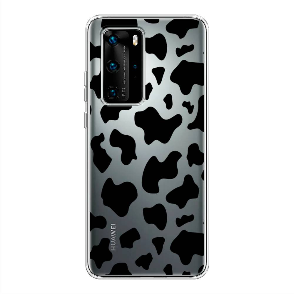 фото Чехол awog "пятна коровы черные" для huawei p40 pro
