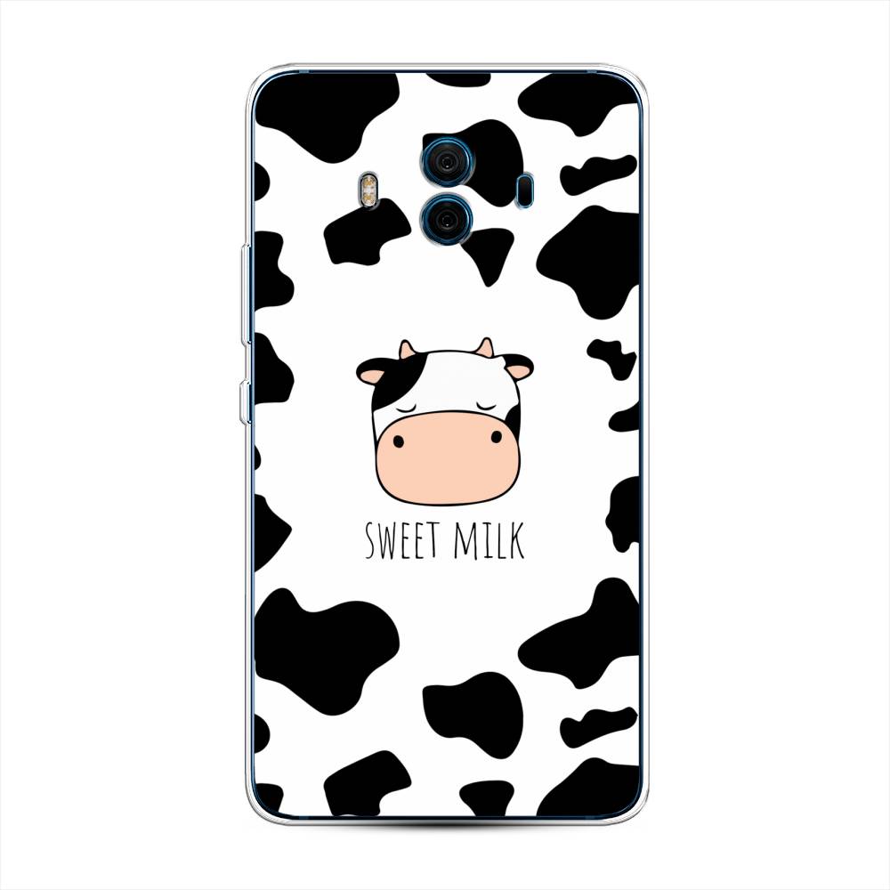 

Чехол на Huawei Mate 10 "Sweet milk", Розовый;белый;черный, 63350-1
