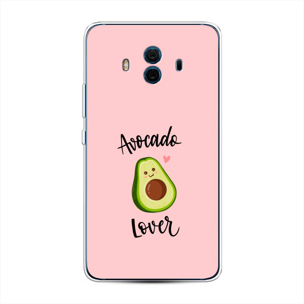

Чехол на Huawei Mate 10 "Avocado lover", Розовый;зеленый, 63350-6