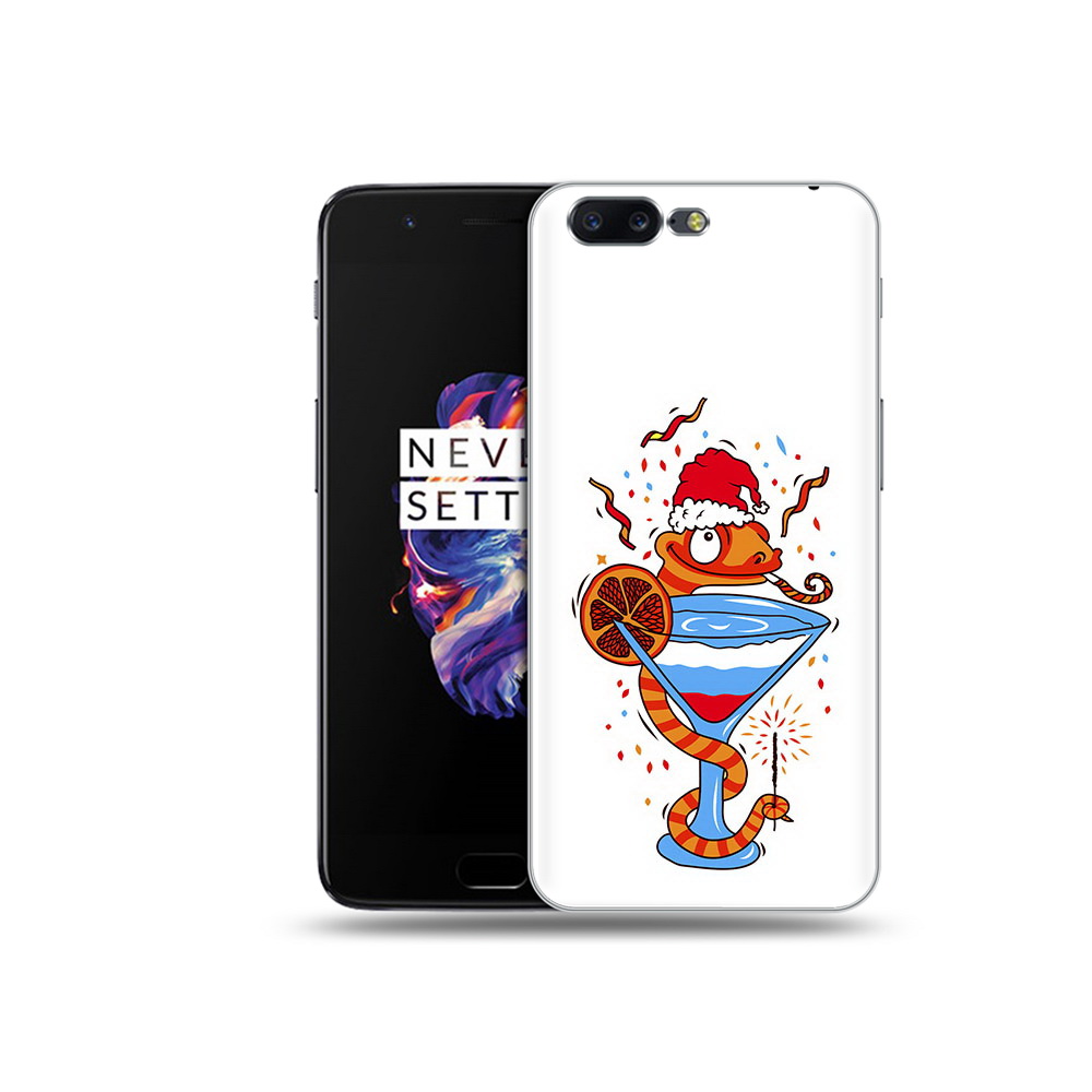 

Чехол MyPads Tocco для OnePlus 5 змейка, Прозрачный, Tocco
