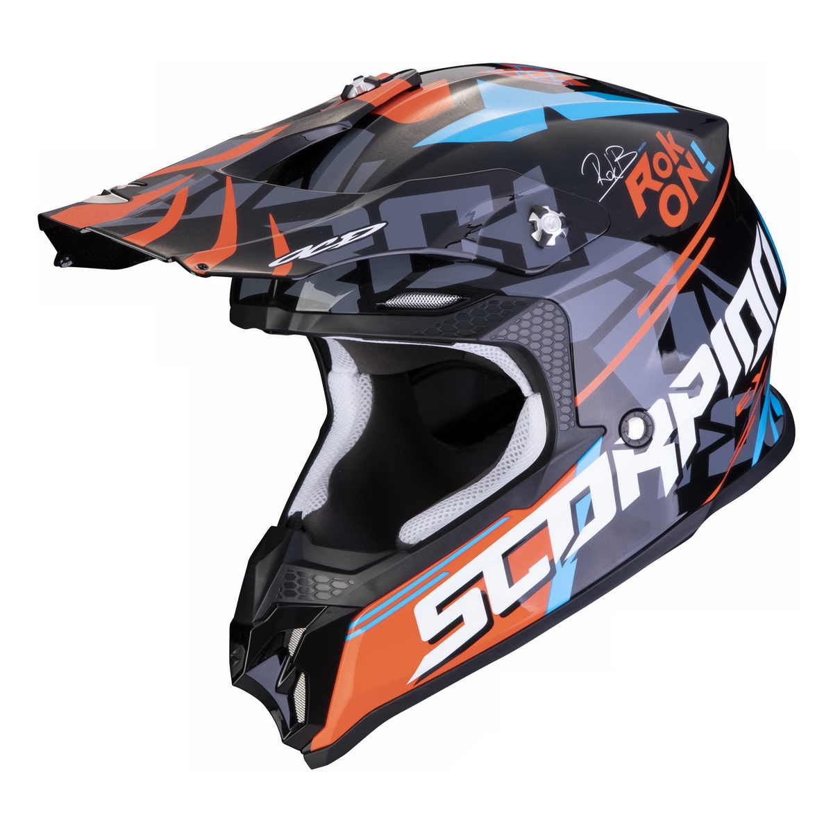 

Мотошлем SCORPION EXO VX-16 EVO AIR ROK, Черный, VX-16 EVO AIR ROK