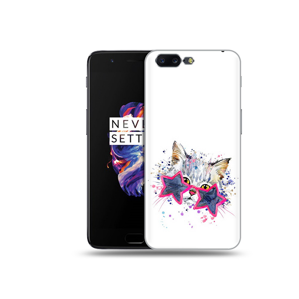 

Чехол MyPads Tocco для OnePlus 5 звездные очки, Прозрачный, Tocco