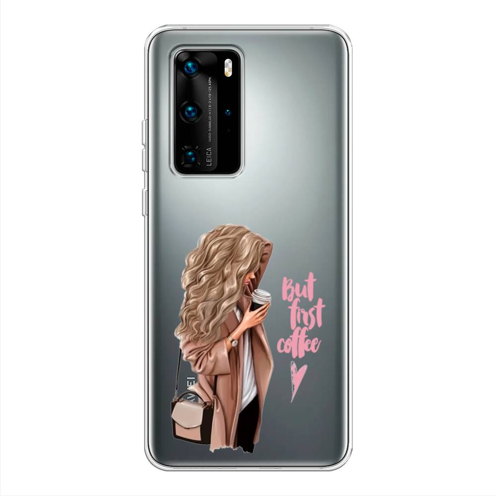 

Чехол Awog "Девушка с кофе" для Huawei P40 Pro