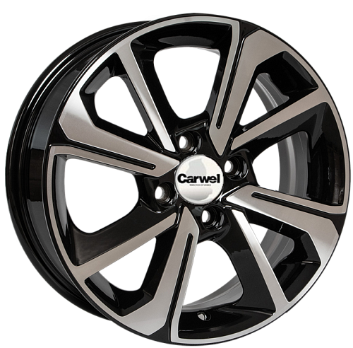 

Диски R15 4x100 6J ET37 D60,1 Carwel Воже 1501 (Xray) ABT, Черный;серебристый