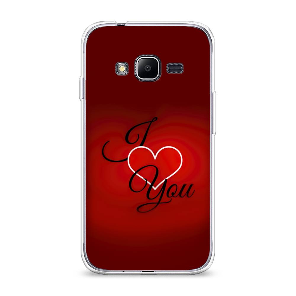 

Чехол Awog "I love you 3" для Samsung Galaxy J1 mini Prime (2016), 25150-6