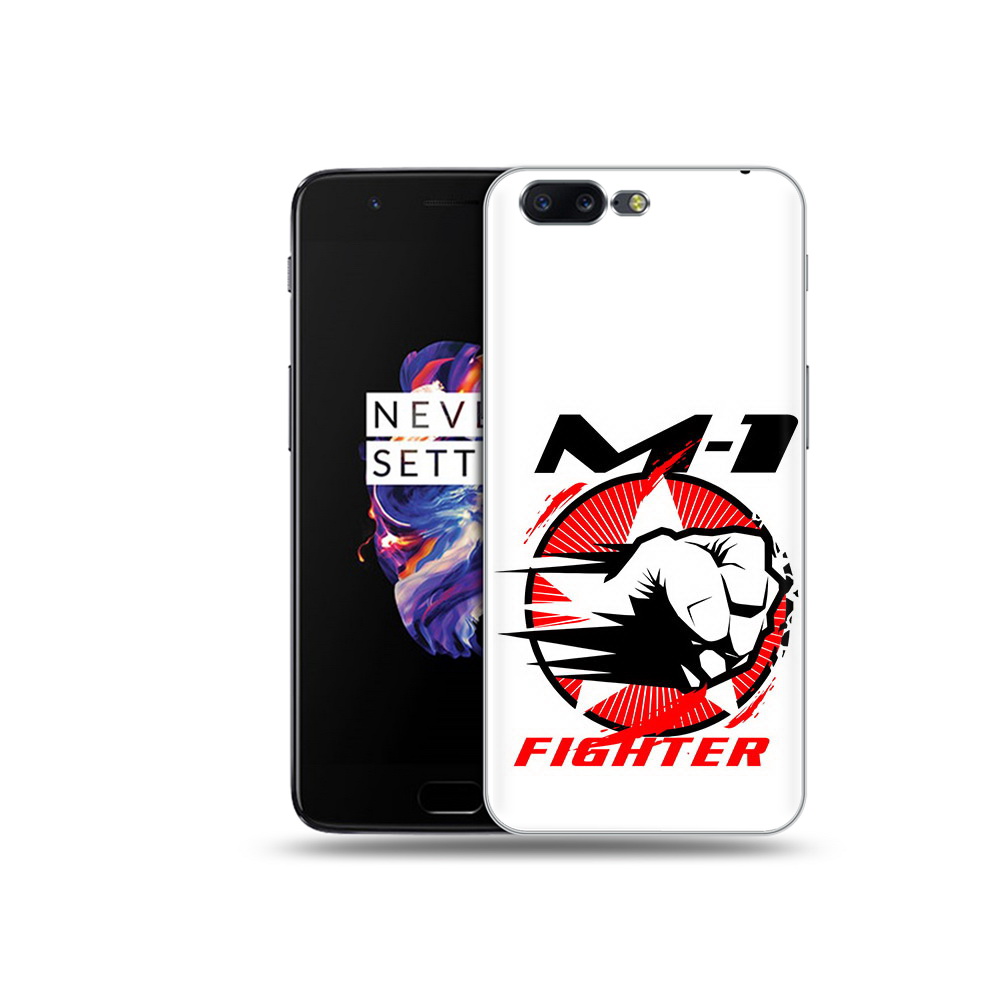 

Чехол MyPads Tocco для OnePlus 5 единоборства М-1, Прозрачный, Tocco