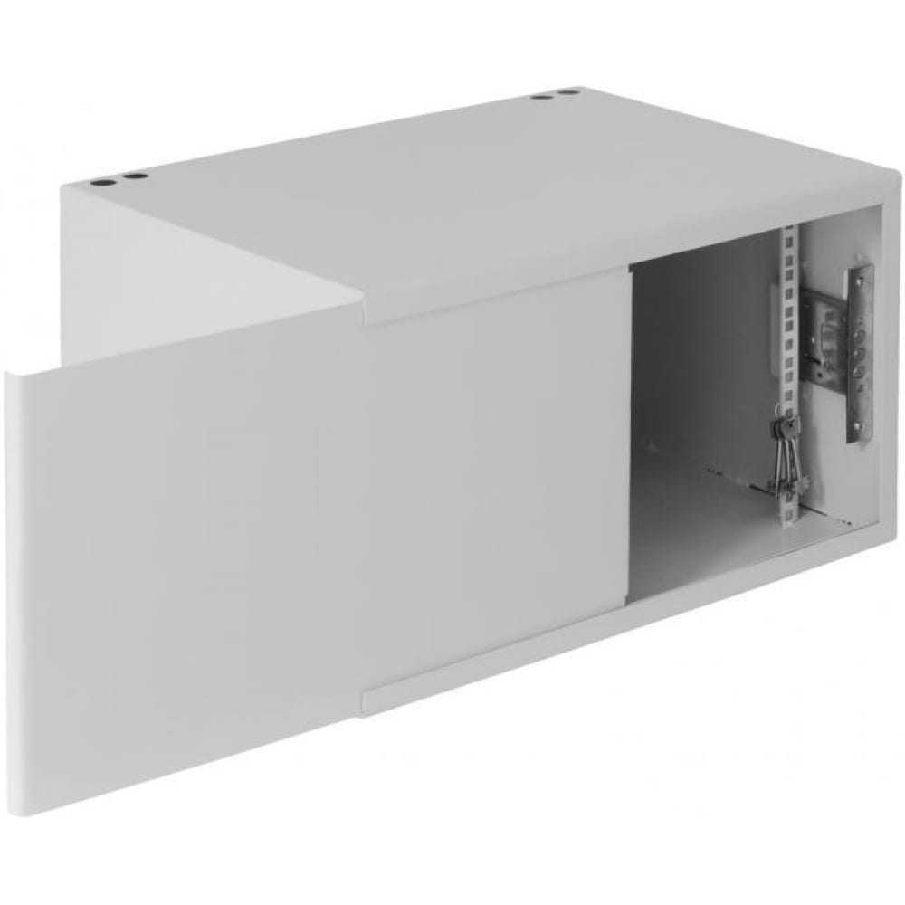 Настенный антивандальный шкаф пенального типа 7U OEM серый NETLAN EC-WP-075240-GY настенный антивандальный шкаф сейфового типа netlan