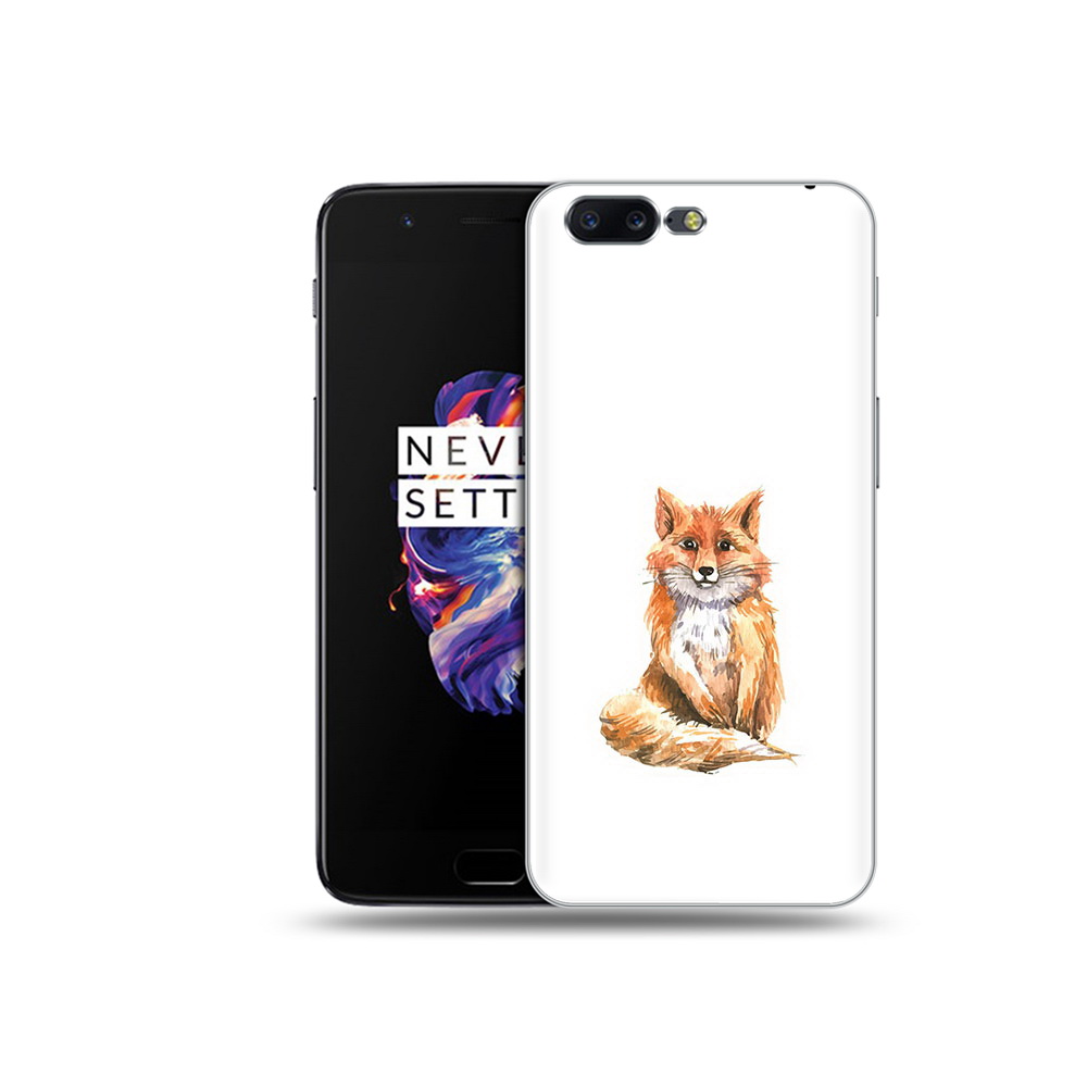 

Чехол MyPads Tocco для OnePlus 5 детская лиса, Прозрачный, Tocco