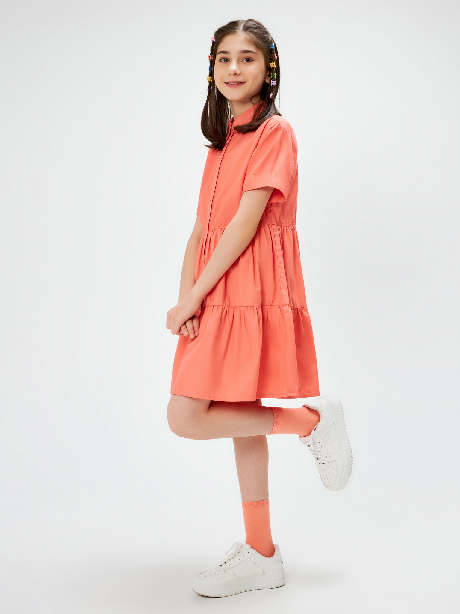 Платье детское Acoola 20210200654, розовый, 158