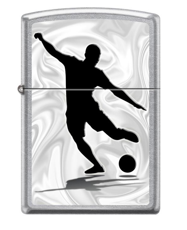 

Бензиновая зажигалка Zippo Football Street Chrome, Футболист Street Chrome