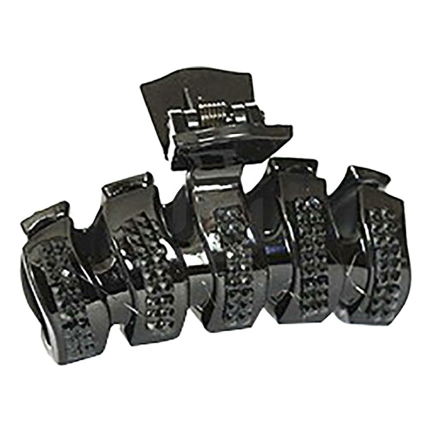 

Заколка Бал Краб украшенный стразами Aks013 1 шт, Черный