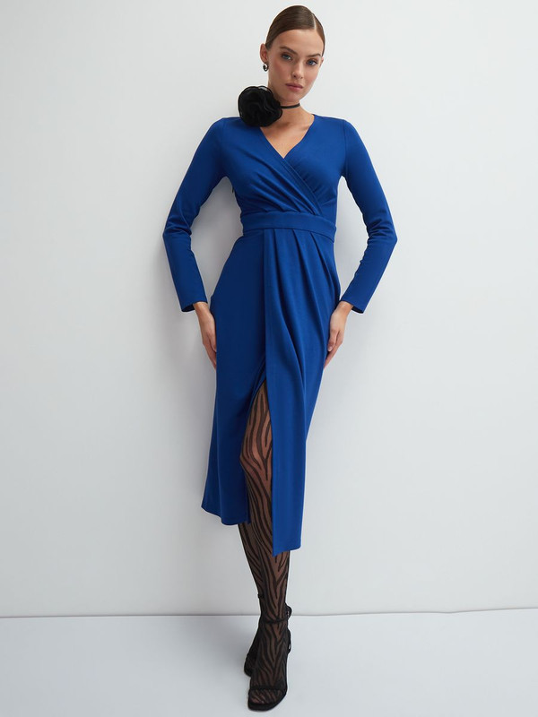 Платье женское Vittoria Vicci 1-23-2-0-0-21221 синее M